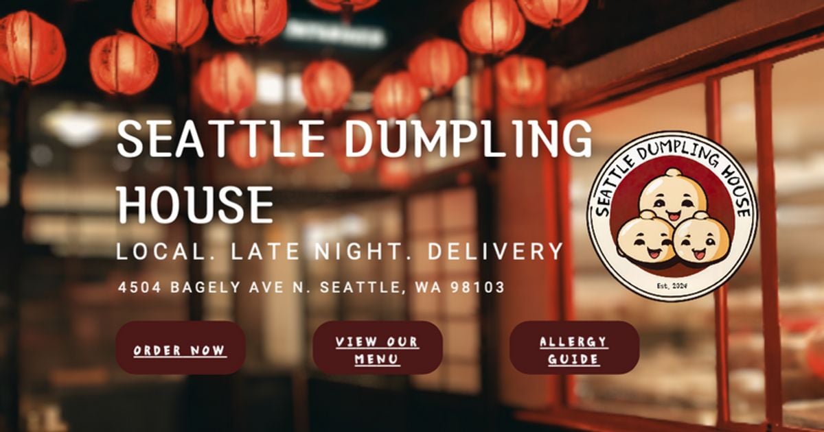 Seattle Dumpling House - service preview